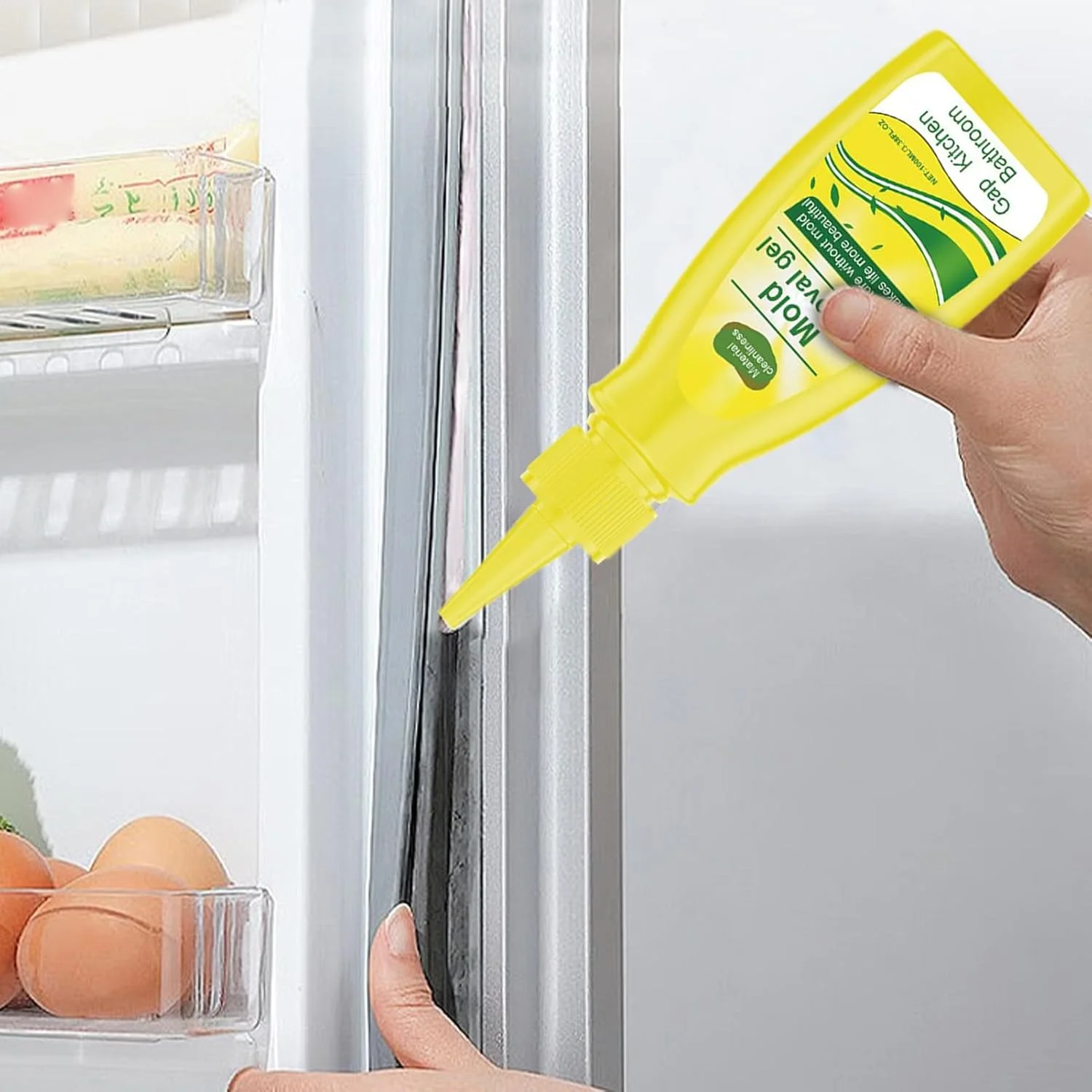 ژل پاک کننده لکه کپک | پاک کننده آلودگی 100 میلی لیتر | پاک کننده دوغاب حمام، برای سینک حمام آشپزخانه، دوش، وان، واشر یخچال، نشیمنگاه توالت ژل پاک کننده لکه کپک | پاک کننده آلودگی 100 میلی لیتر | پاک کننده دوغاب حمام، برای سینک حمام آشپزخانه، دوش، وان، واشر یخچال، نشیمنگاه توالت