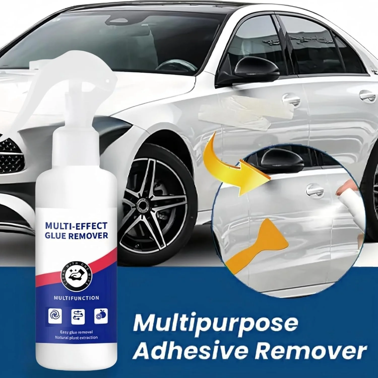 محلول پاک کننده چسب، پاک کننده چند منظوره چسب، پاک کننده برچسب، به سرعت چسب، آدامس، برچسب ها و مواد چسبنده را پاک می کند - 100ml*2