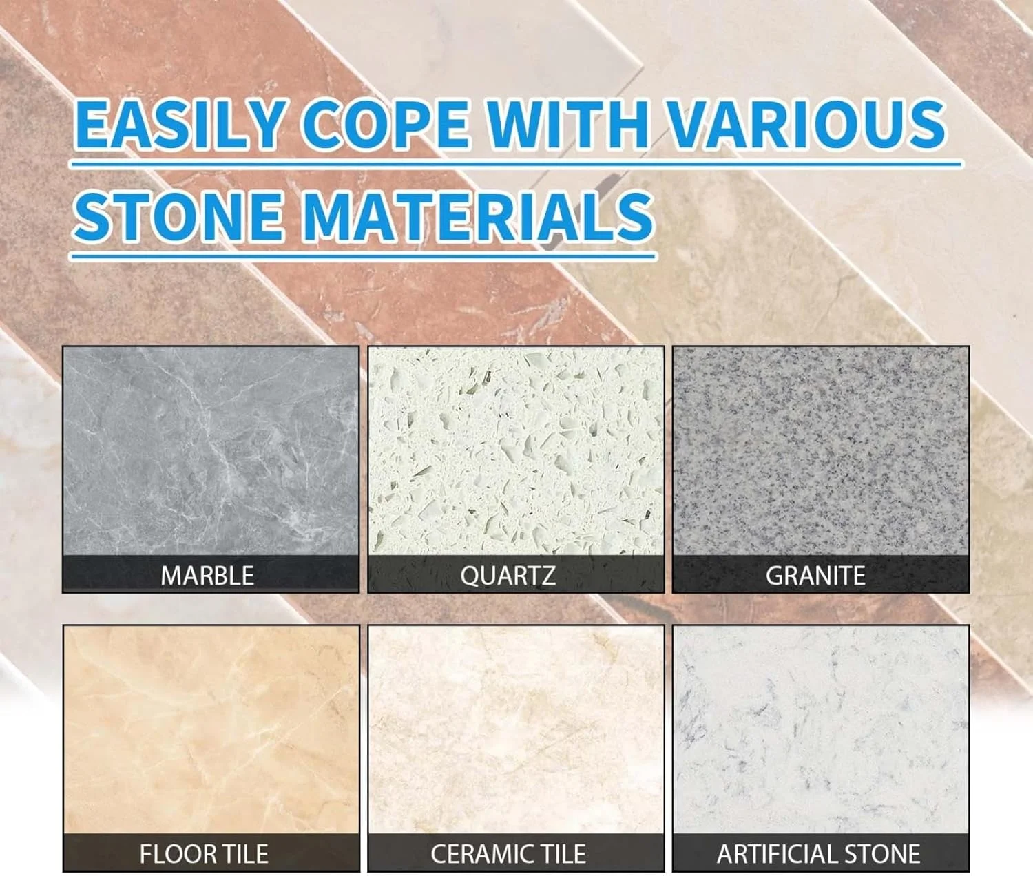 مایع پاک کننده لکه سنگ، عامل آبکاری کریستال سنگ، پولیش پاک کننده سنگ، پولیش پاک کننده سنگ مرمر، حذف موثر اکسیداسیون، زنگ زدگی، لکه ها، عامل روشن کننده آبکاری کریستال سنگ (5 عدد)