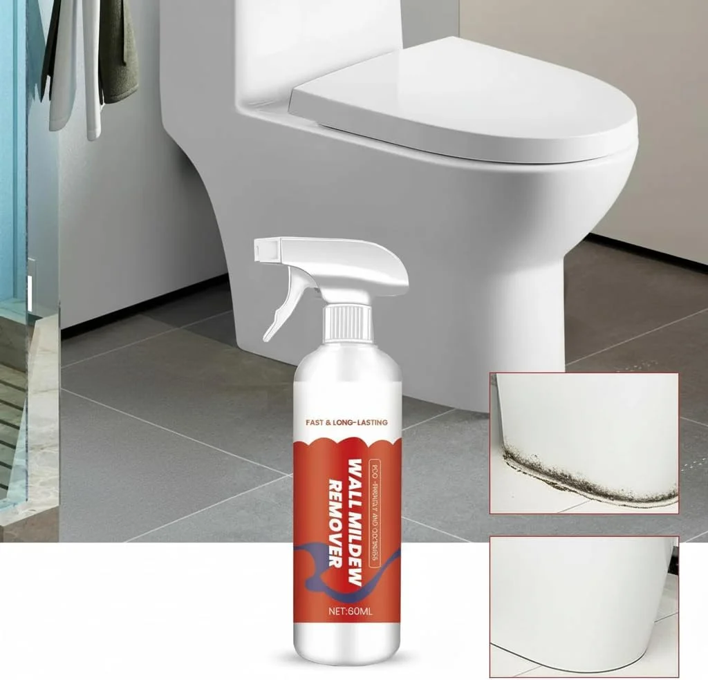 اسپری از بین برنده کپک آزونی، 60 میلی لیتر، از بین برنده کپک و قارچ، اسپری کپک، از بین برنده کپک حمام، پاک کننده های خانگی، از بین برنده قارچ، از بین برنده دیوار، کاشی، کف، پاک کننده کپک سطح دیوار