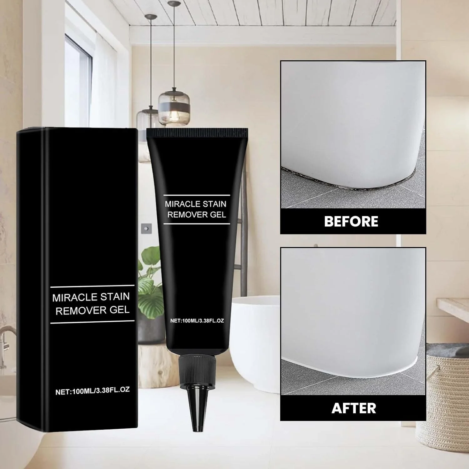 ژل از بین برنده کپک آزونه، 100 میلی لیتر، پاک کننده عمیق کپک، ژل از بین برنده کپک خانگی برای آشپزخانه، واشر ماشین لباسشویی، نوار یخچال، سینک، وان و درزگیر توالت، دیوار ژل از بین برنده کپک آزونه، 100 میلی لیتر، پاک کننده عمیق کپک، ژل از بین برنده کپک خانگی برای آشپزخانه، واشر ماشین لباسشویی، نوار یخچال، سینک، وان و درزگیر توالت، دیوار