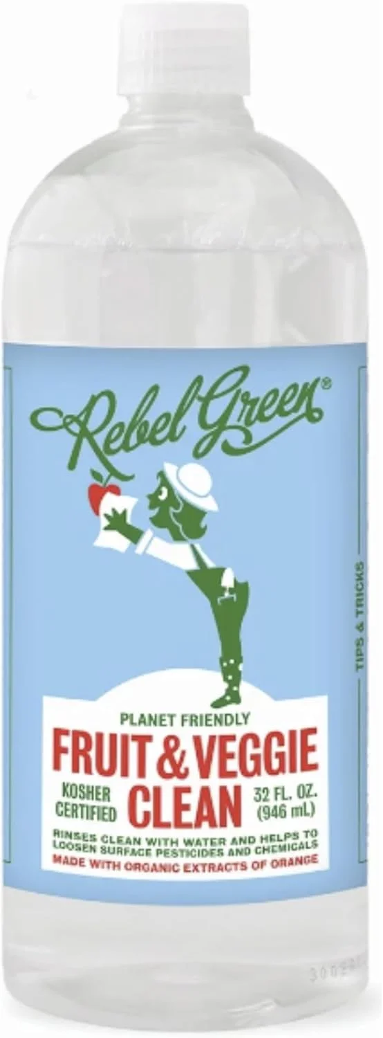 مایع تمیز کننده میوه و سبزیجات Rebel Green، حجم 1 لیتر