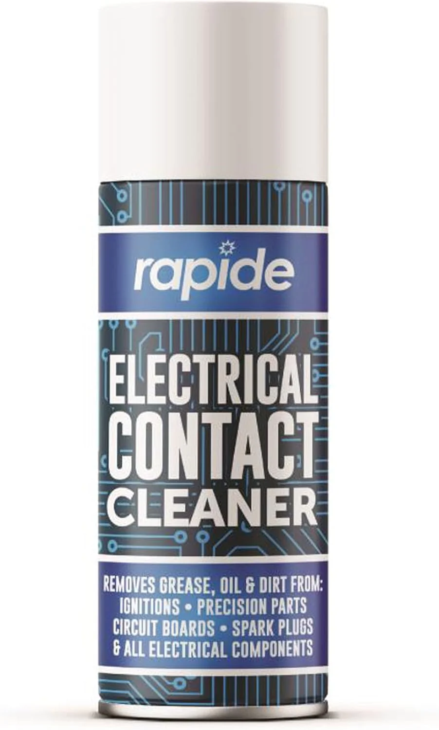 اسپری تمیز کننده اتصالات الکتریکی Rapide Eliz 200ml - محلول تمیز کننده تخصصی که برای حذف موثر گرد و غبار، چربی و اکسیداسیون از اتصالات و قطعات الکتریکی فرموله شده است.