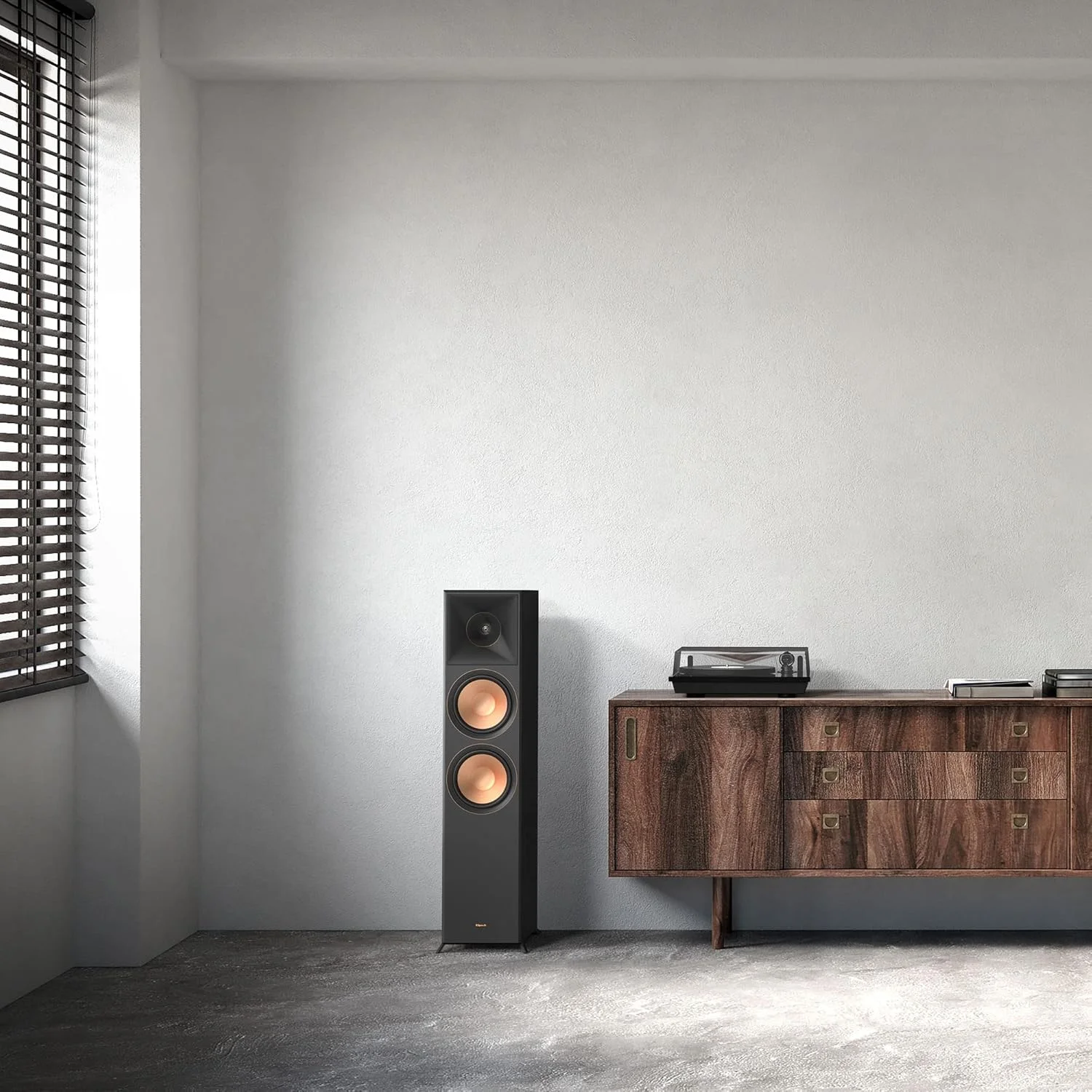 اسپیکر ایستاده سینمای خانگی Klipsch Reference Premiere RP-8060FA II با Dolby Atmos داخلی و هورن بزرگتر 90° x 90° Hybrid Tractrix® برای صدای ممتاز سینمای خانگی - مشکی اسپیکر ایستاده سینمای خانگی Klipsch Reference Premiere RP-8060FA II با Dolby Atmos داخلی و هورن بزرگتر 90° x 90° Hybrid Tractrix® برای صدای ممتاز سینمای خانگی - مشکی