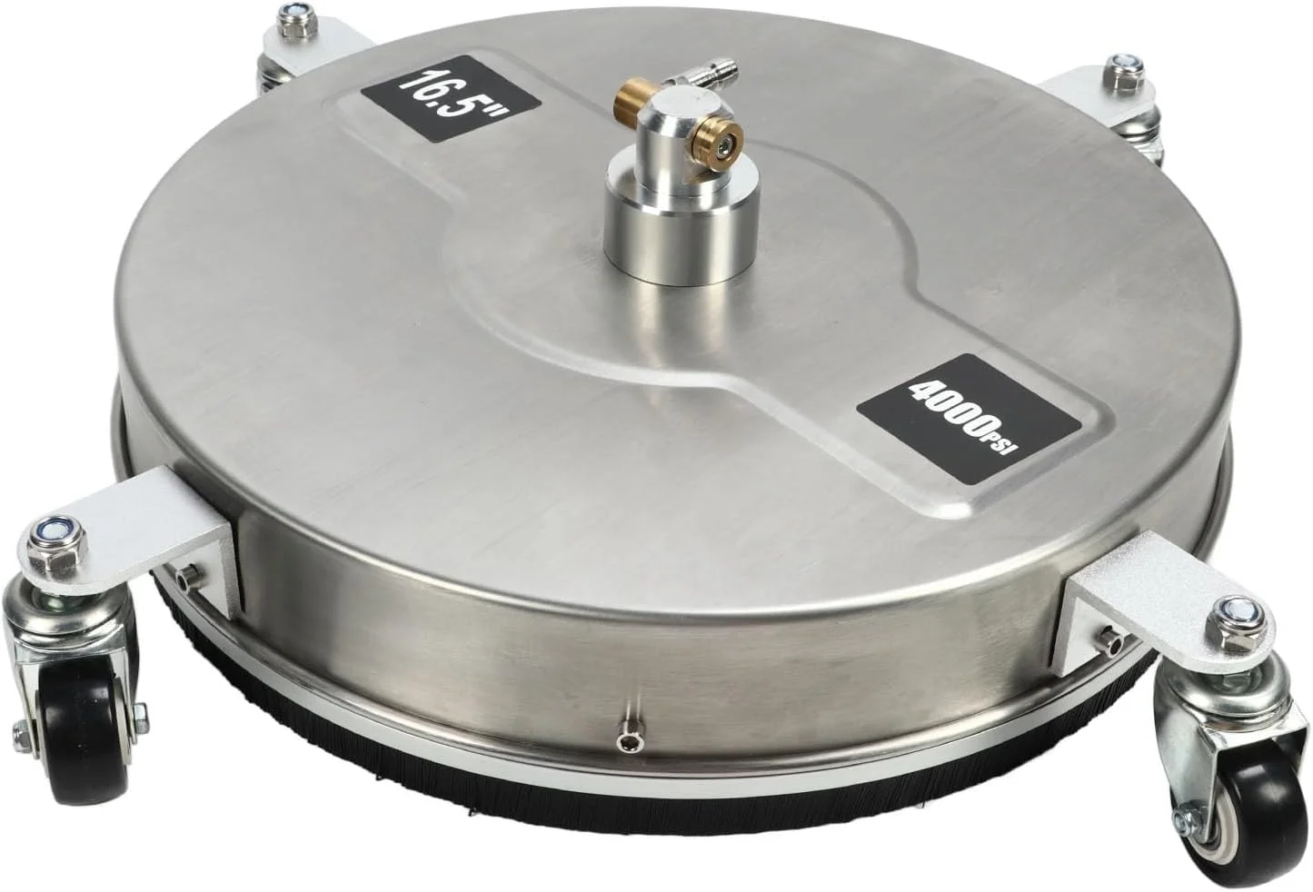 سطح شوی فشار قوی کارآمد با 4 چرخ، میله اتصال دستگاه فشار قوی، مناسب برای شستشوی راهرو، پاسیو، عرشه، جنس استیل ضد زنگ