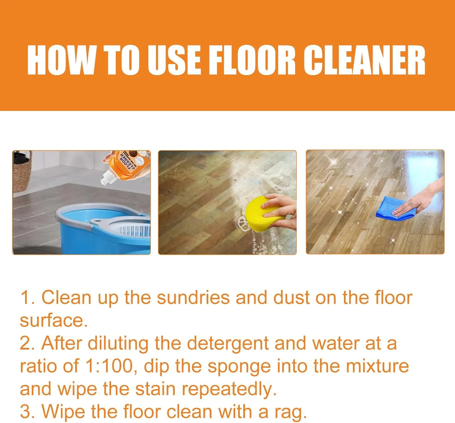 مایع تمیز کننده چند منظوره کف پروبابلی، تمیز کننده چند منظوره کف، تمیز کننده کف پروبابلی (2 عدد)