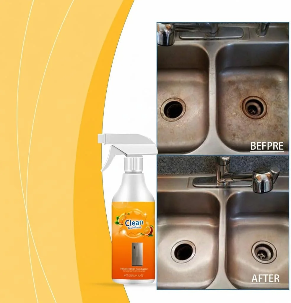 پاک کننده فوم قدرتمند آشپزخانه، پاک کننده روغن سنگین چند منظوره، اسپری پاک کننده چند منظوره آشپزخانه برای پیشخوان ها، اجاق ها، قابلمه ها، سطوح، لوازم خانگی، با رایحه ای با طراوت