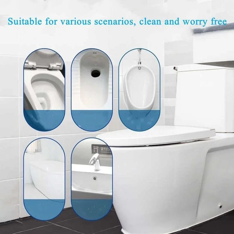 مجموعه 2 عددی پاک کننده قوی فومینگ حمام و توالت، پاک کننده چند منظوره لکه، چربی و جرم برای توالت، وان حمام، دوش، سینک، شیشه، عملکرد سریع، ضد باکتری، پاک کننده کپک (300 میلی لیتر)