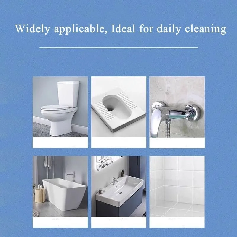 مجموعه 2 عددی پاک کننده قوی فومینگ حمام و توالت، پاک کننده چند منظوره لکه، چربی و جرم برای توالت، وان حمام، دوش، سینک، شیشه، عملکرد سریع، ضد باکتری، پاک کننده کپک (300 میلی لیتر)