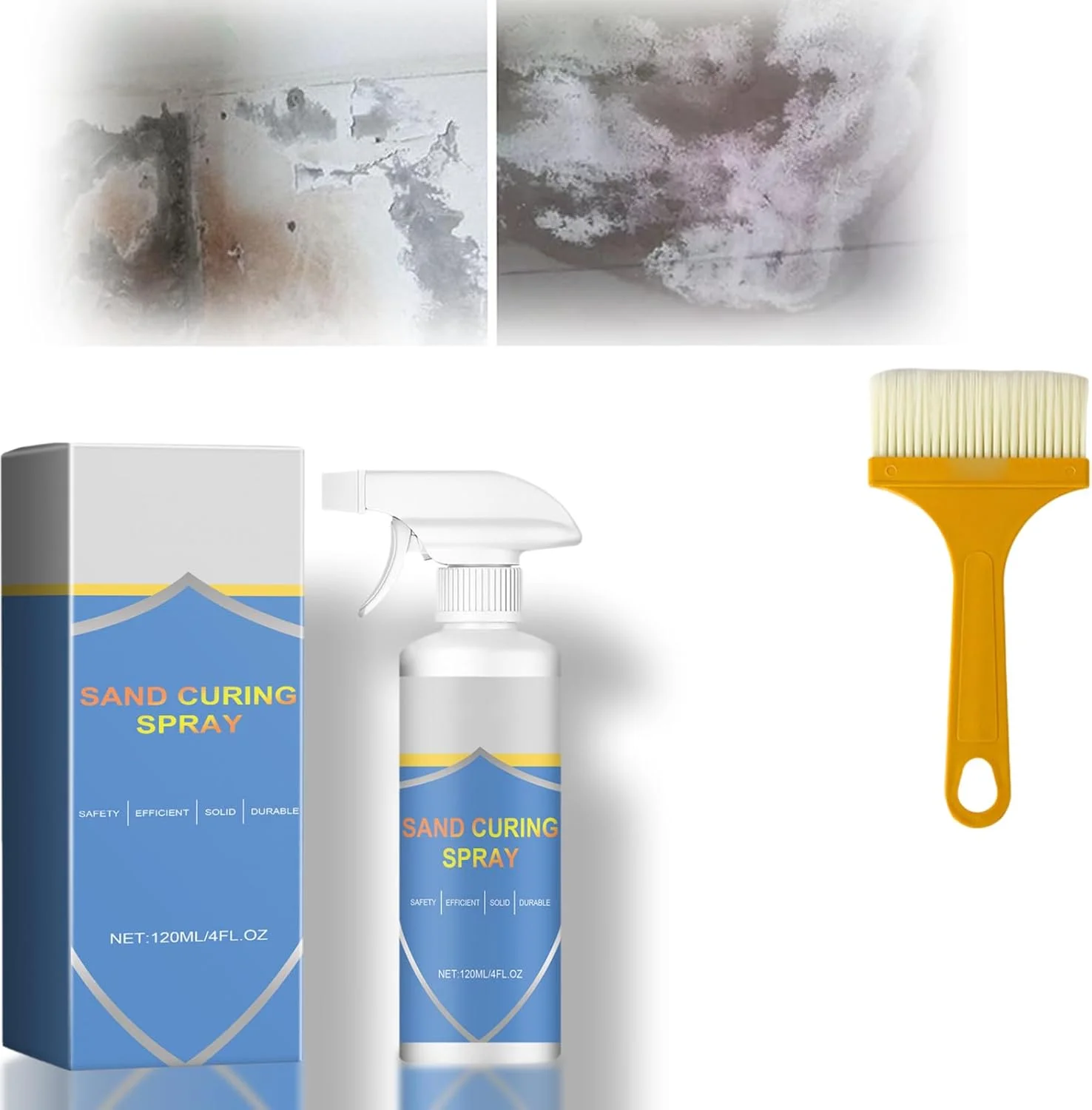 اسپری تثبیت کننده قوی ماسه برای دیوار و کف، چسب تثبیت کننده ماسه برای دیوار (1 عدد)