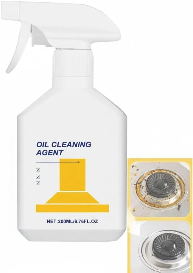 پاک کننده قوی چربی آشپزخانه، پاک کننده قوی آشپزخانه، پاک کننده چند منظوره قابلمه و تابه آشپزخانه، پاک کننده لکه های روغن آشپزخانه، پاک کننده آسان اجاق گاز، از بین برنده چربی ها و کثیفی های سرسخت