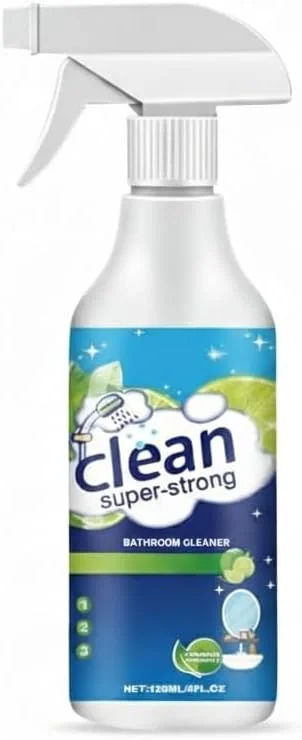 فوم پاک کننده قوی رسوب حمام، پاک کننده لکه های سرسخت برای توالت، کاشی، سینک و غیره، فرمول فوم نفوذی چرک، چربی و جرم صابون را حل می کند، مواد ایمن و ملایم