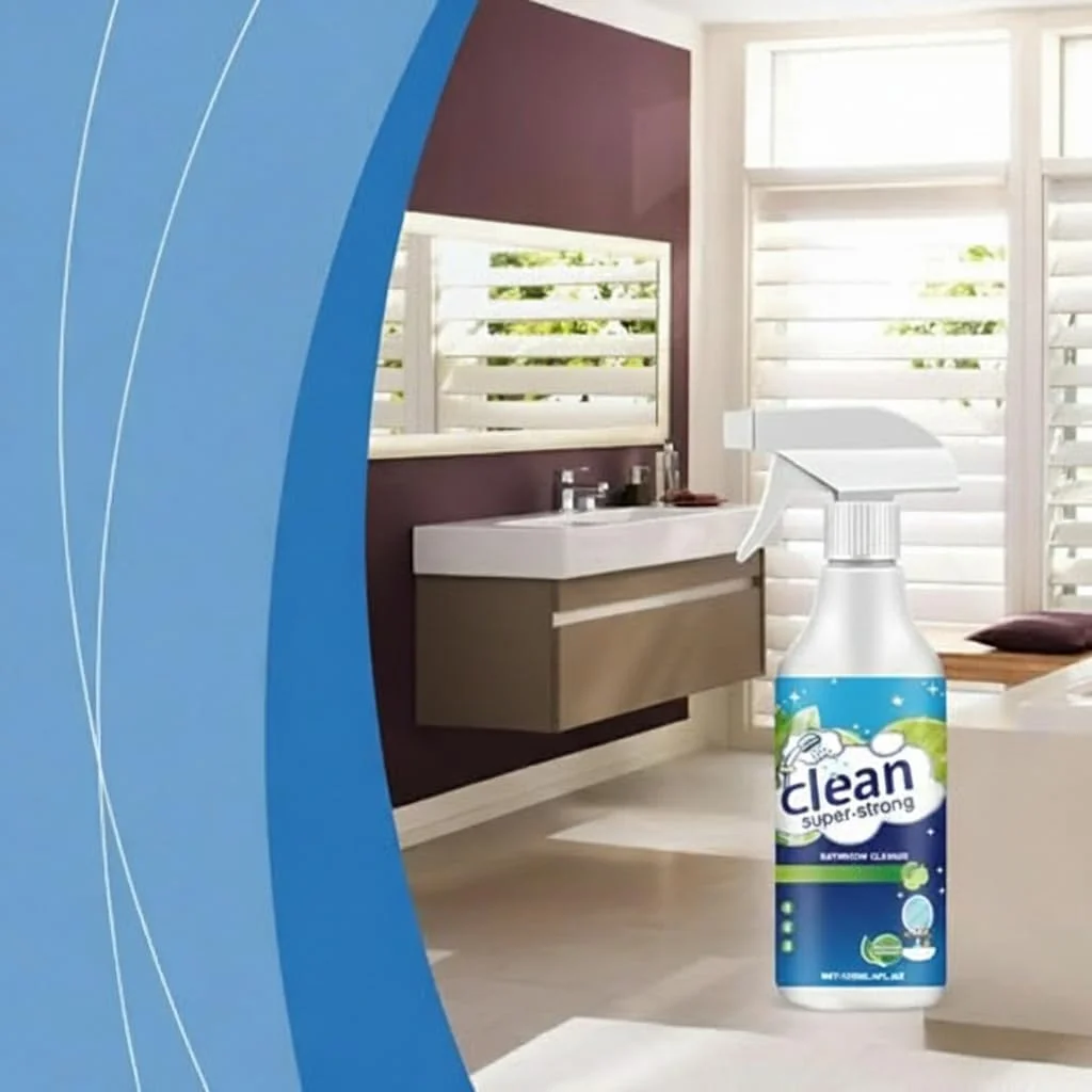 فوم پاک کننده قوی رسوب حمام، پاک کننده لکه های سرسخت برای توالت، کاشی، سینک و غیره، فرمول فوم نفوذی چرک، چربی و جرم صابون را حل می کند، مواد ایمن و ملایم