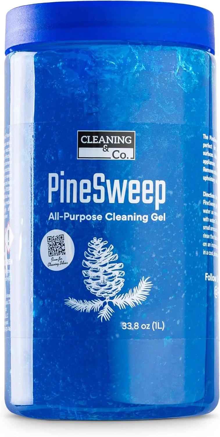 ژل تمیز کننده همه منظوره PineSweep با روغن کاج - محلول تمیز کننده چند منظوره فوم دار برای حمام، آشپزخانه، مبلمان، لباسشویی، کف و موارد دیگر، 1 لیتر