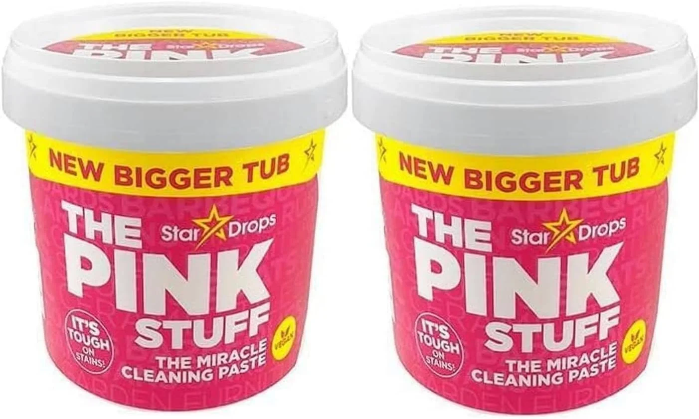 THE PINK STUFF - خمیر تمیز کننده همه منظوره معجزه آسا (نسخه بین المللی) (2 عددی)