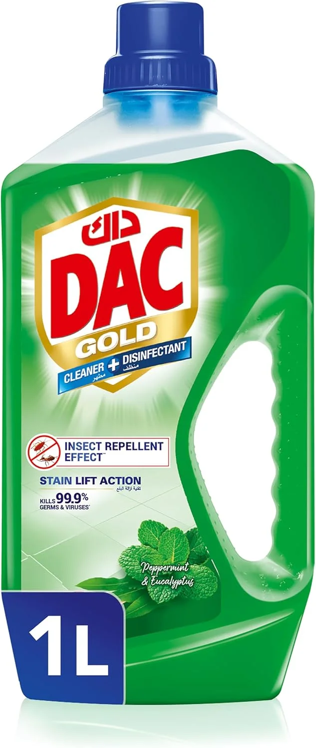 مایع ضدعفونی کننده سطوح دت گلد با رایحه نعناع فلفلی و اکالیپتوس 1 لیتر