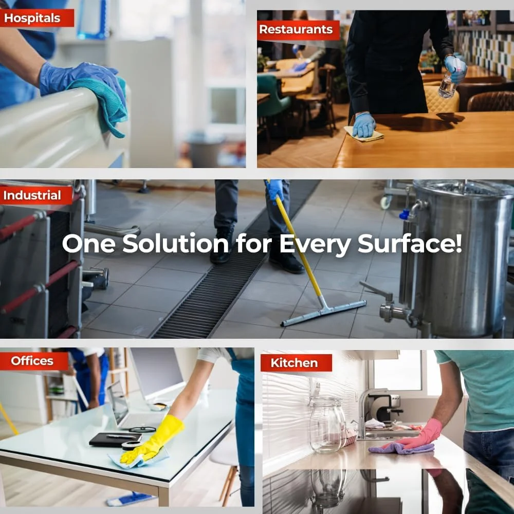 تریو پراکسید 7.5 هیدروژن پراکسید فعال و تثبیت شده چند منظوره ضد عفونی کننده 5 لیتری