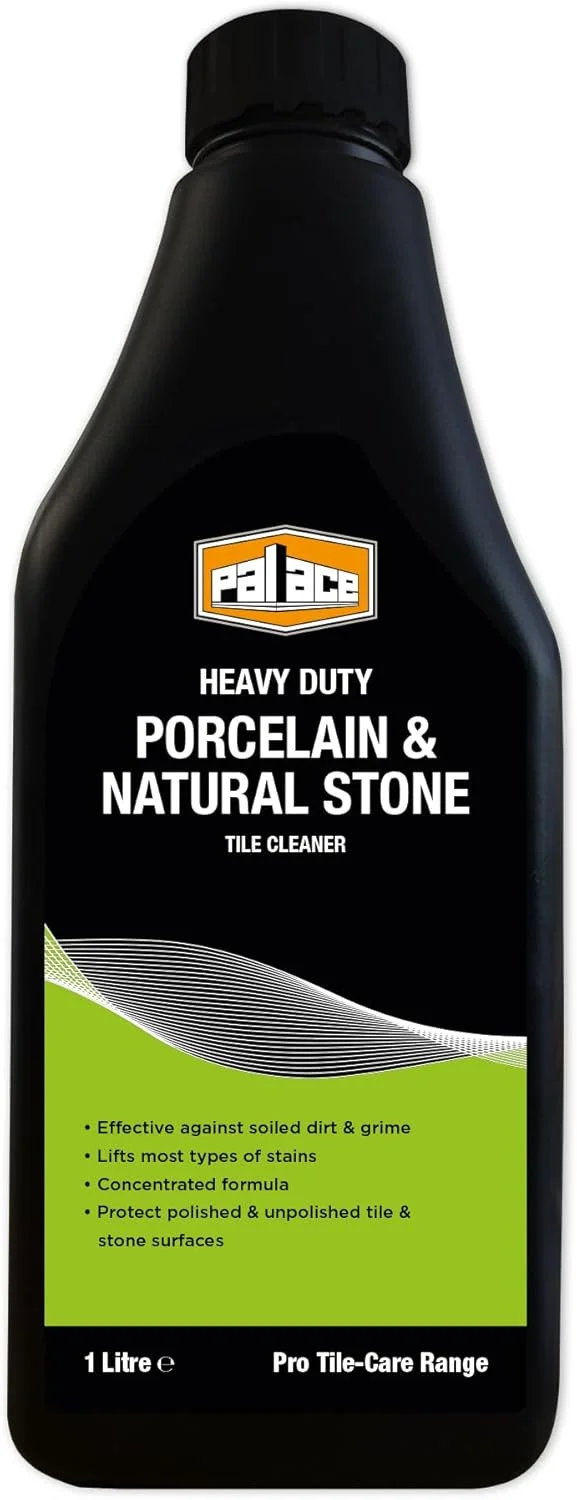 مایع تمیز کننده قوی کاشی پالاس 1 لیتر، سفید