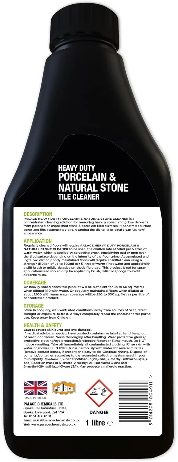 مایع تمیز کننده قوی کاشی پالاس 1 لیتر، سفید مایع تمیز کننده قوی کاشی پالاس 1 لیتر، سفید