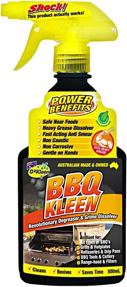 اسپری پاک کننده چربی و جرم کباب پز اوزکلین 500 میلی لیتر، پاک کننده سطوح