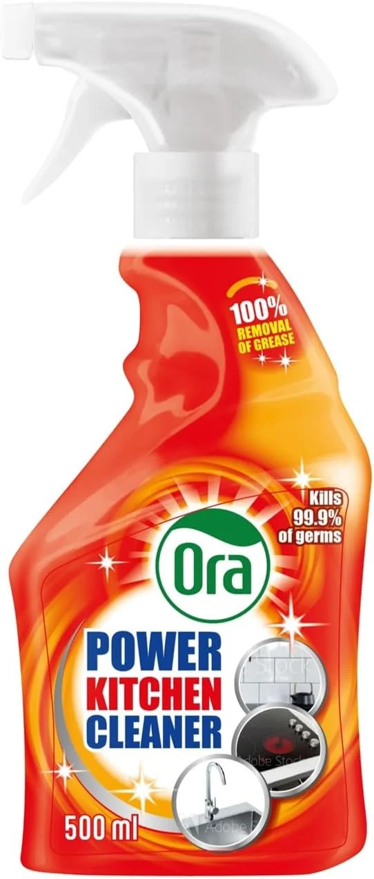 پاک کننده قوی آشپزخانه ORA حجم 500 میلی لیتر پاک کننده قوی آشپزخانه ORA حجم 500 میلی لیتر
