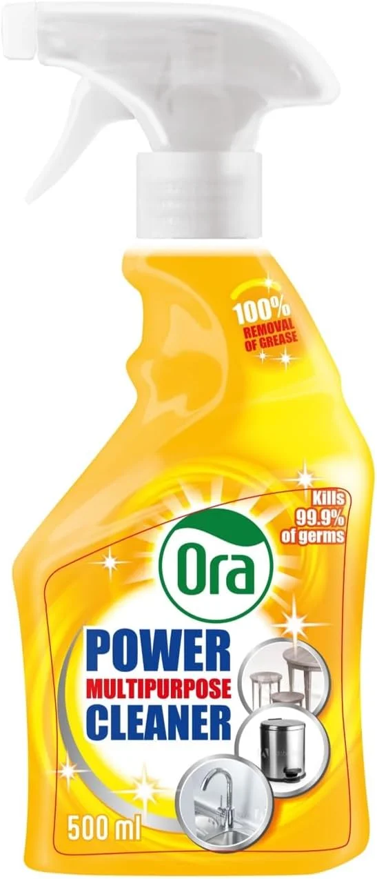 مایع تمیز کننده چند منظوره ORA Power حجم 500 میلی لیتر مایع تمیز کننده چند منظوره ORA Power حجم 500 میلی لیتر