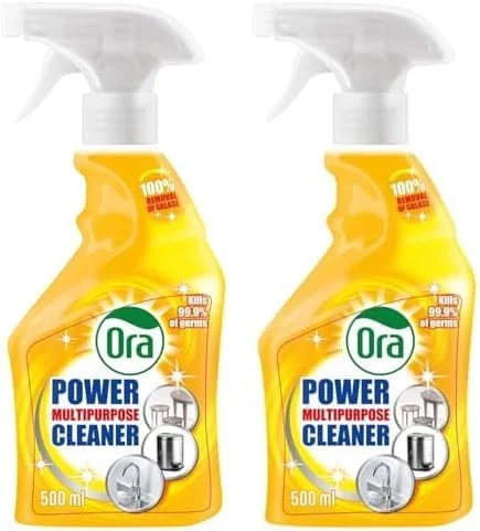 مایع پاک کننده چند منظوره ORA Power، ۵۰۰ میلی لیتر (بسته ۲ عددی) مایع پاک کننده چند منظوره ORA Power، ۵۰۰ میلی لیتر (بسته ۲ عددی)