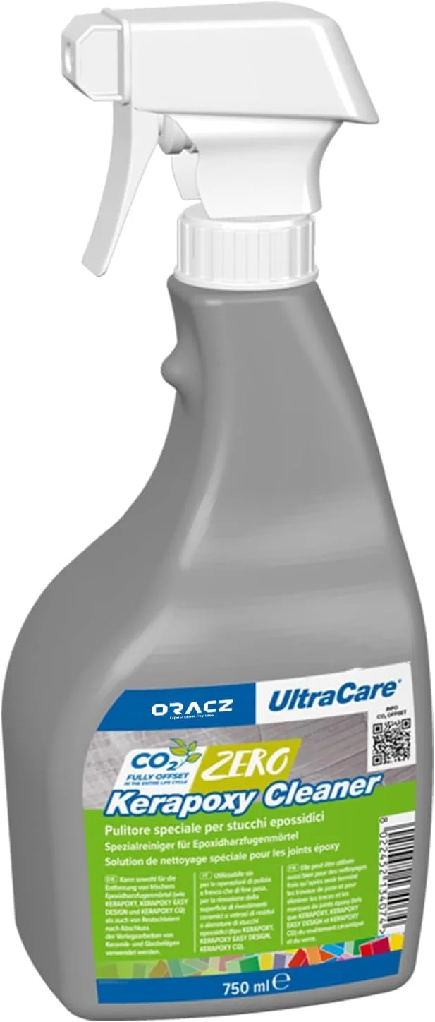 پاک کننده باقی مانده اپوکسی ORACZ Ultra Care Kerapoxy | 750 میلی لیتر | ساخت ایتالیا | پاک کننده موثر دوغاب و کاشی برای دیوارها و کف | فیلم و بقایای اپوکسی را بدون آسیب رساندن به سطوح از بین می برد (2 عدد) پاک کننده باقی مانده اپوکسی ORACZ Ultra Care Kerapoxy | 750 میلی لیتر | ساخت ایتالیا | پاک کننده موثر دوغاب و کاشی برای دیوارها و کف | فیلم و بقایای اپوکسی را بدون آسیب رساندن به سطوح از بین می برد (2 عدد)