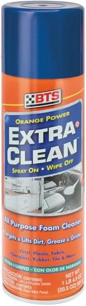 فوم پاک کننده چند منظوره فوق العاده تمیز کننده نارنجی BTS حجم 591 میلی لیتر