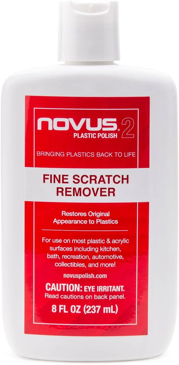 محلول از بین برنده خراش های ظریف پلاستیک NOVUS 2 - 236 میلی لیتر - بسته 2 عددی