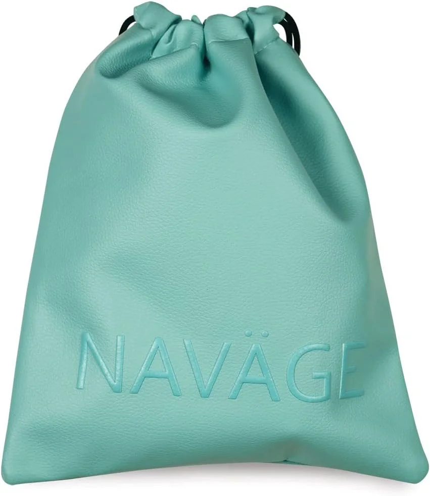 مجموعه کامل مراقبت از بینی ناویج: دستگاه شستشوی بینی ناویج، 48 عدد کپسول سالت پاد، استند رومیزی و کیف مسافرتی