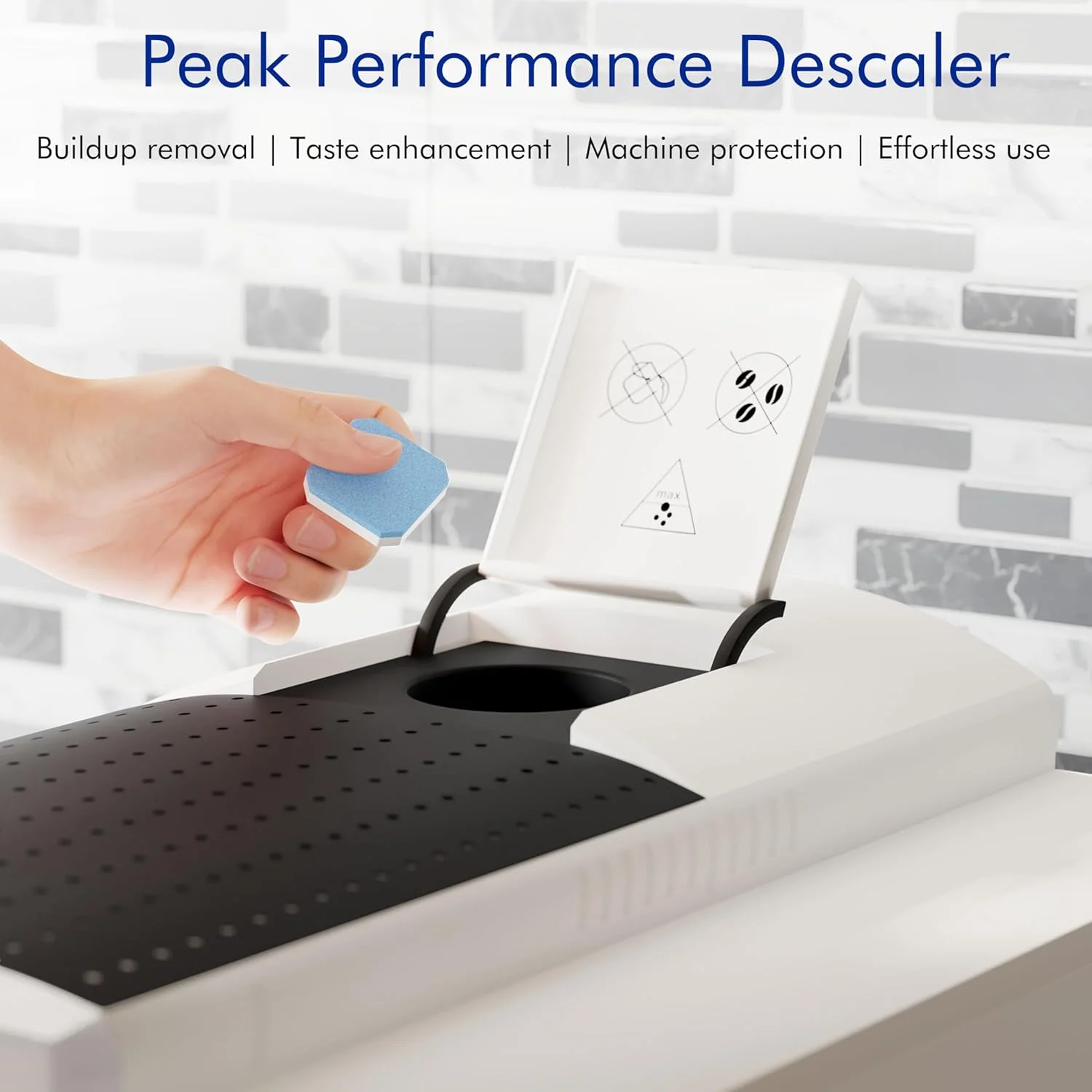 قرص های رسوب زدای سازگار با Jura نیو انگلند استوریز، بسته 18 عددی - حذف رسوب آهک و کلسیم، بهبود طعم قهوه برای دستگاه های قهوه ساز