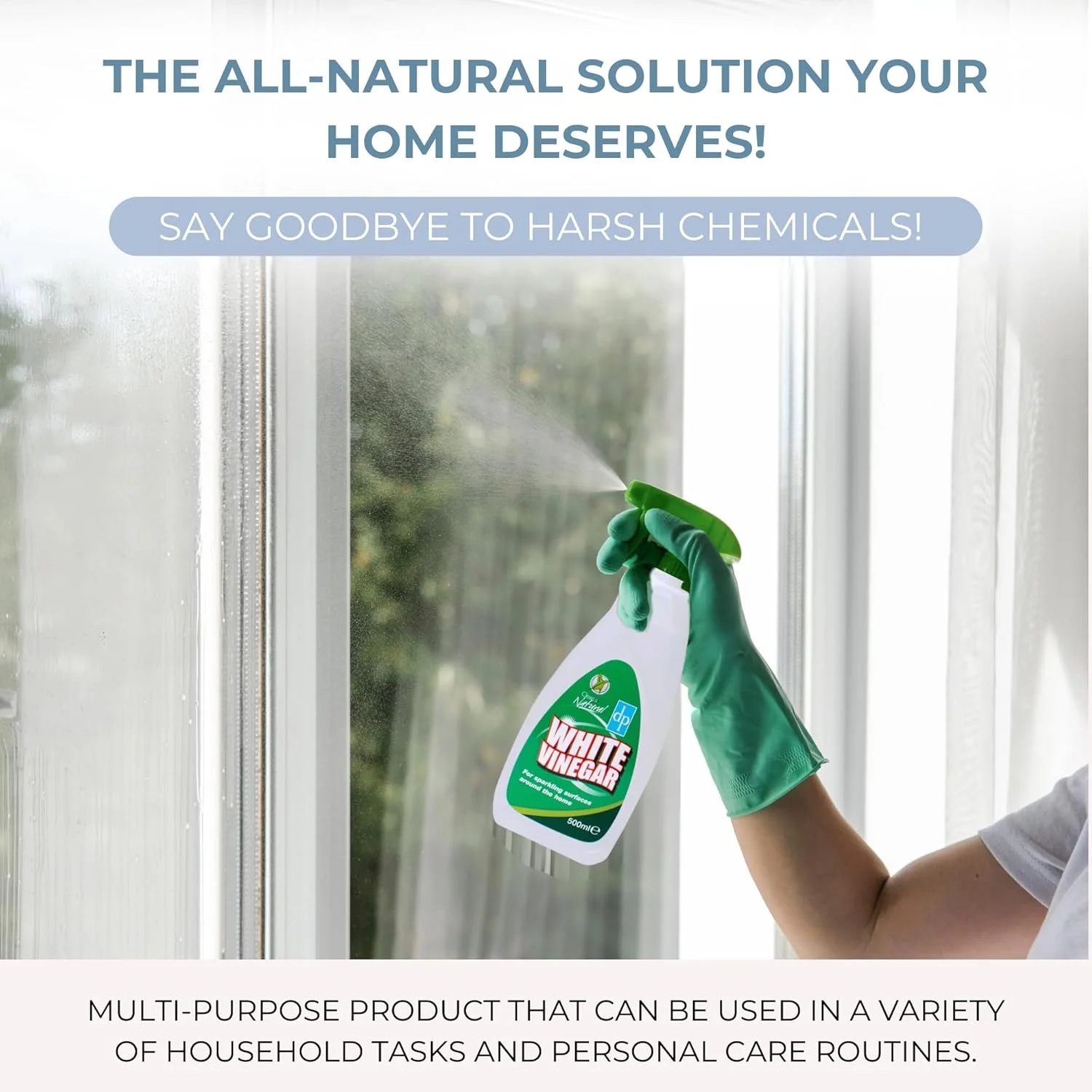 جوش شیرین طبیعی برای تمیزکاری 500 گرم و سرکه سفید 500 میلی لیتر به همراه اسفنج تمیزکاری و ست دستمال میکروفایبر - جوش شیرین و سرکه سفید برای تمیز کردن، ایده آل برای آشپزخانه، حمام و غیره