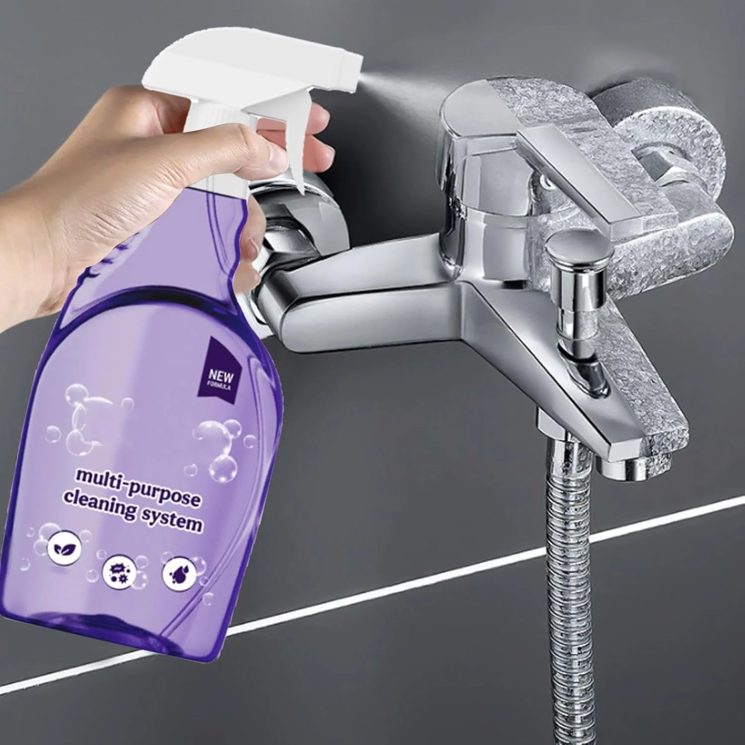 اسپری تمیز کننده چند منظوره، اسپری تمیز کننده خانگی 500 میلی لیتری، سیستم تمیز کننده چند منظوره با قرص های تمیز کننده چند منظوره، تمیز کننده چند منظوره آشپزخانه برای آشپزخانه ها و لوازم خانگی