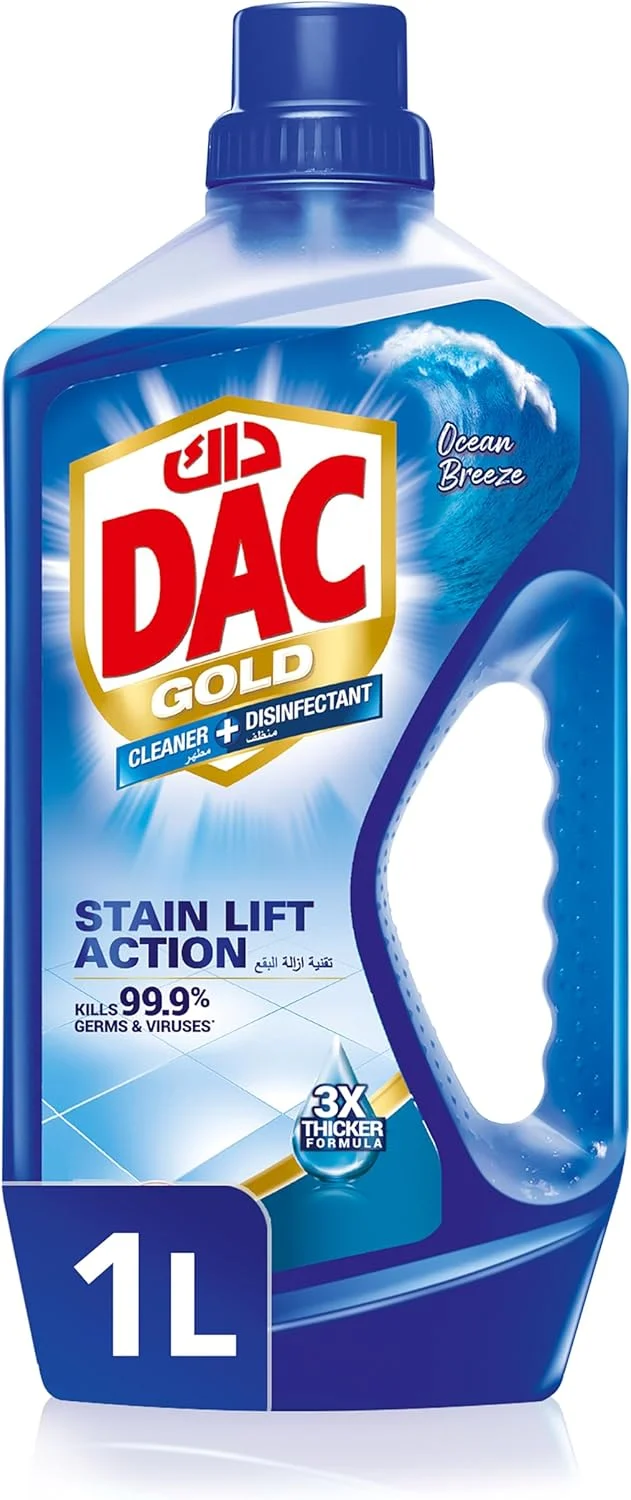 مایع ضدعفونی کننده چند منظوره داک گلد با رایحه نسیم اقیانوس 1 لیتر