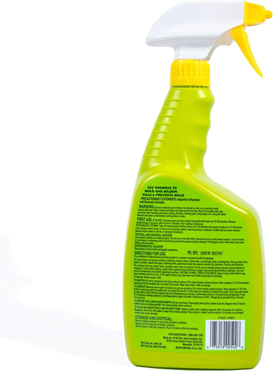 محلول پاک کننده فوری کپک