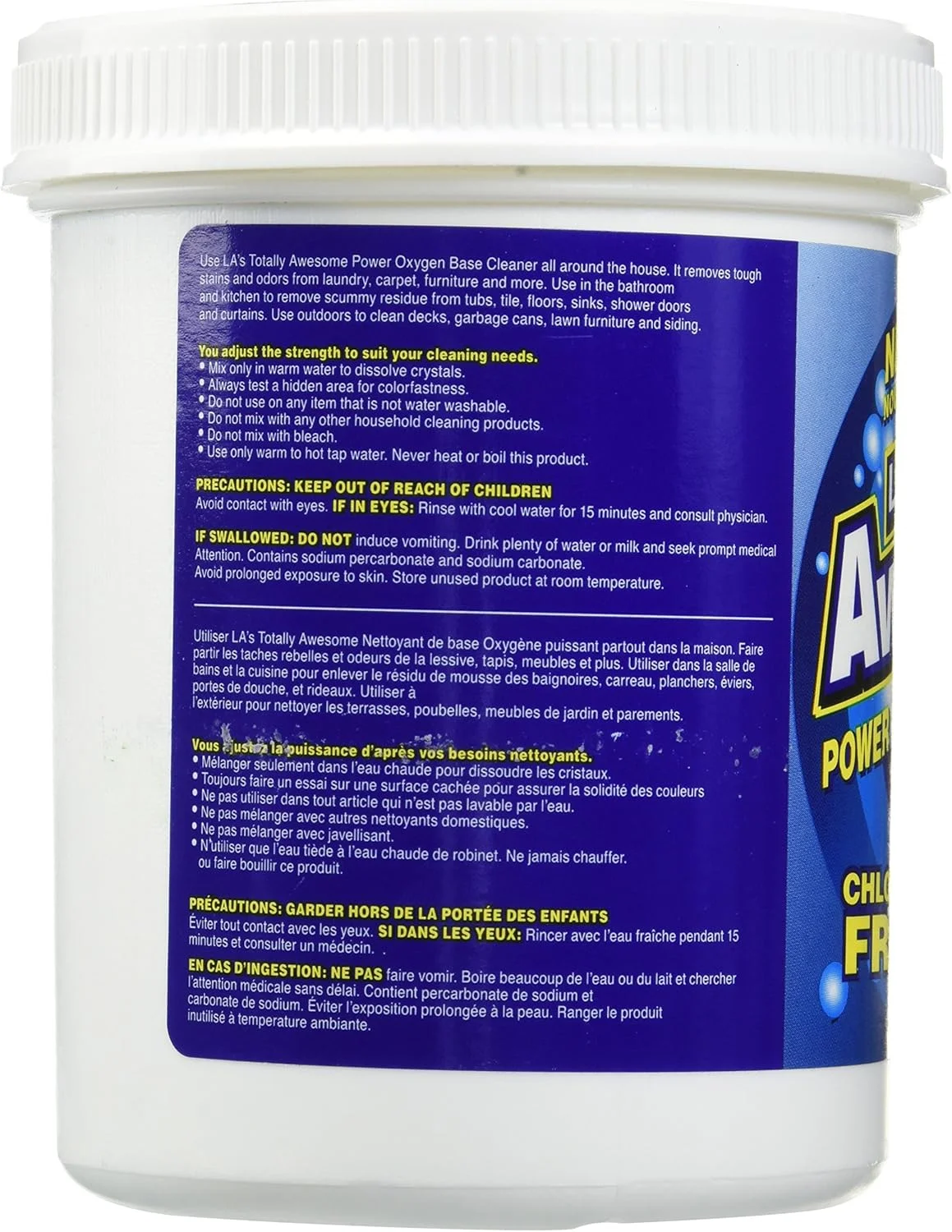 پودر پاک کننده اکسیژن عالی La's، 450 گرم پودر پاک کننده اکسیژن عالی La's، 450 گرم