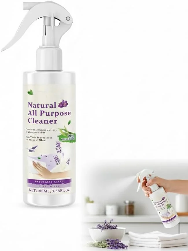 اسپری تمیز کننده آشپزخانه، اسپری تمیز کننده همه منظوره، تمیز کننده چند منظوره آشپزخانه، تمیز کننده آشپزخانه، آشپزخانه، اجاق گاز، هود، لکه های سرسخت، اسپری تمیز کننده شیشه، 100 میلی لیتر