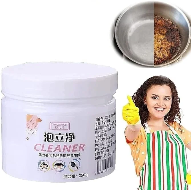 پودر اکسیژن فعال پاک کننده آشپزخانه سِلمی | پاک کننده چند منظوره آشپزخانه، ظروف و سرویس بهداشتی | از بین برنده چند منظوره روغن و گریس | پاک کننده زنگ زدگی | 250 گرم (پودر پاک کننده آشپزخانه) (پاک کننده زنگ زدگی)