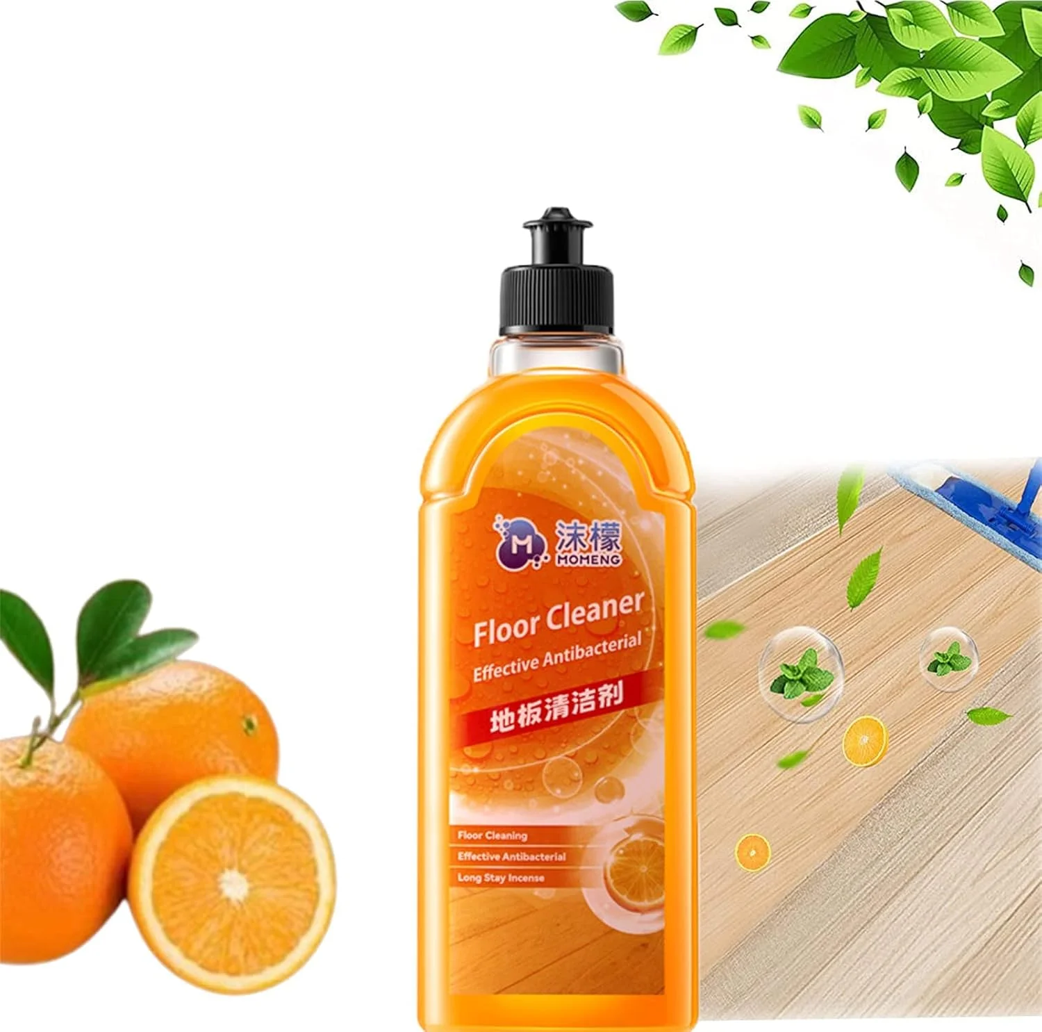 1 عدد پاک کننده چند منظوره کف منزل، لکه بر زمین، پاک کننده کف، پاک کننده قدرتمند همه منظوره برای کف حمام و آشپزخانه