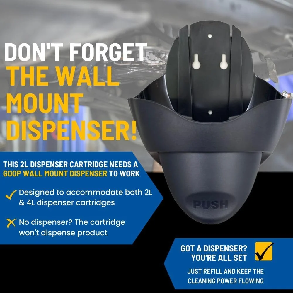 مایع نارنجی گوپ با سنگ پا، کارتریج 2 لیتری