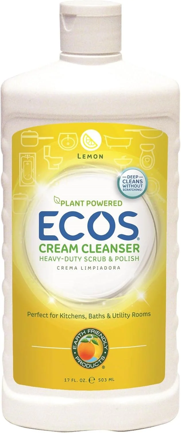 پاک کننده کرمی محصولات Earth Friendly، غیر سایشی - 482 گرم - بسته 2 عددی پاک کننده کرمی محصولات Earth Friendly، غیر سایشی - 482 گرم - بسته 2 عددی