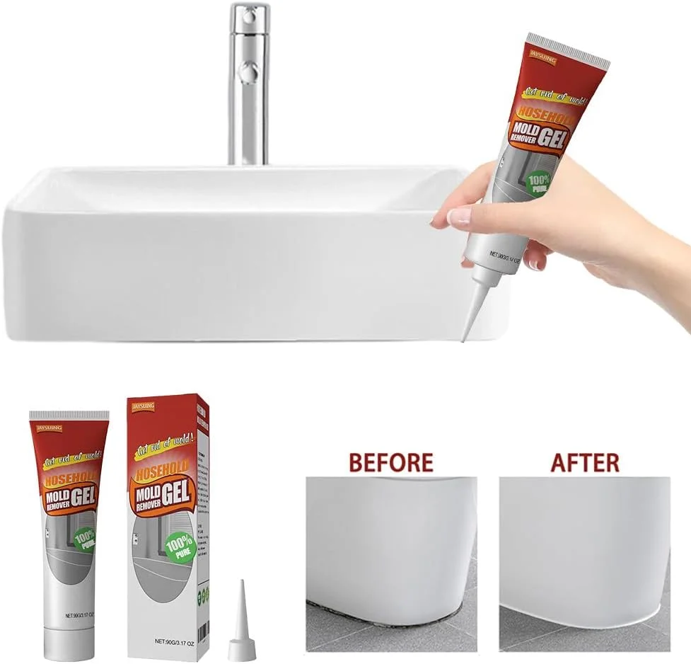 ژل پاک کننده نکسای فیورکی، بسیار موثر در نفوذ، ژل تمیز کننده قوی خانگی برای درزهای کاشی حمام و آشپزخانه، دیوارها و دوغاب، بدون آسیب رساندن