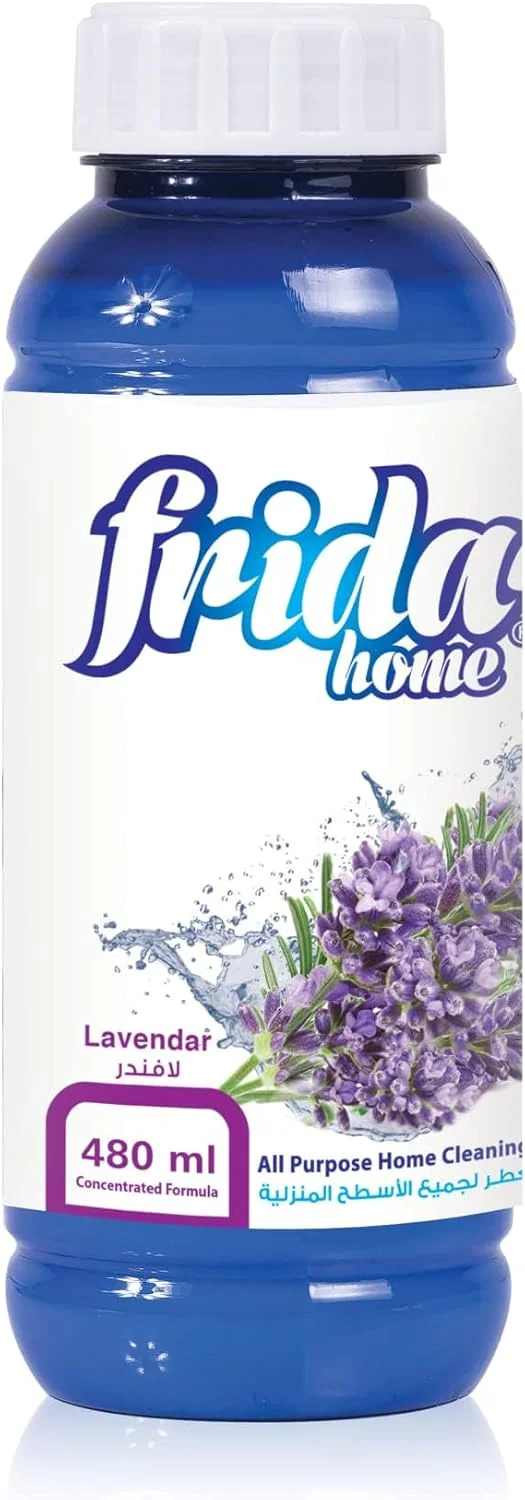 مایع پاک کننده چند منظوره خانگی فریدا 480 میلی لیتر، رایحه اسطوخودوس