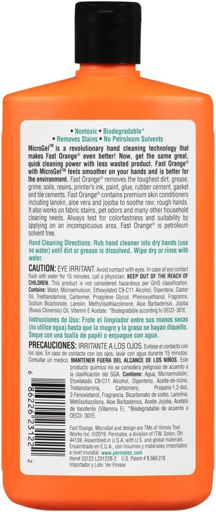 مایع تمیز کننده دست لوسیونی صاف فست اورنج 23122 - 443 میلی لیتر