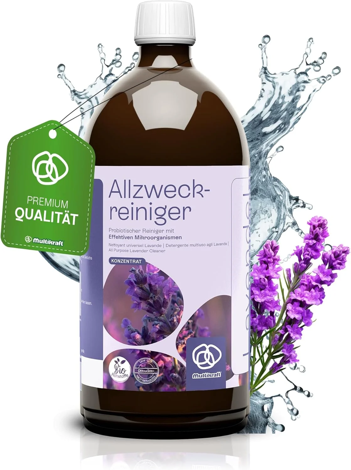 پاک کننده چند منظوره اسطوخودوس eMC - انتخاب طبیعی برای پاکیزگی درخشان و رایحه مطبوع و ماندگار اسطوخودوس - با میکروارگانیسم های پروبیوتیک، 1 لیتر پاک کننده چند منظوره اسطوخودوس eMC - انتخاب طبیعی برای پاکیزگی درخشان و رایحه مطبوع و ماندگار اسطوخودوس - با میکروارگانیسم های پروبیوتیک، 1 لیتر