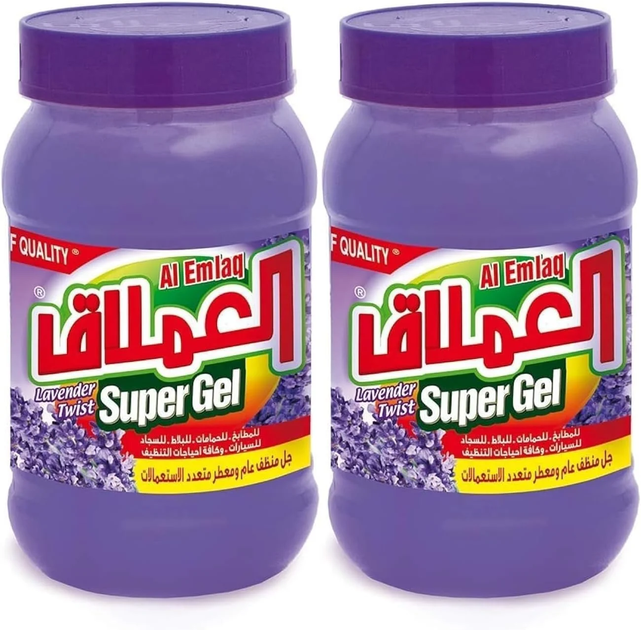 ال عملاق سوپر لوندر ژل 1 کیلوگرم، بسته 2 عددی