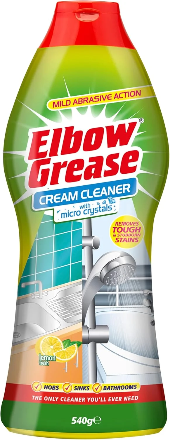 کرم تمیز کننده Elbow Grease با میکرو کریستال - لیمو تازه - 540 گرم کرم تمیز کننده Elbow Grease با میکرو کریستال - لیمو تازه - 540 گرم