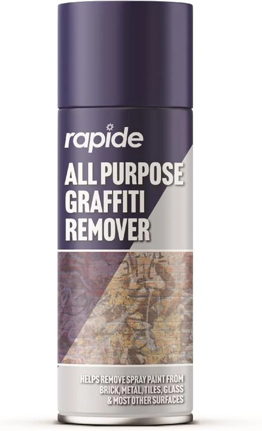 اسپری پاک کننده گرافیتی الیز Rapide، حجم 250 میلی لیتر - کمک به حذف رنگ اسپری از آجر، فلز، کاشی و شیشه. راه حل ایده آل برای پروژه ها