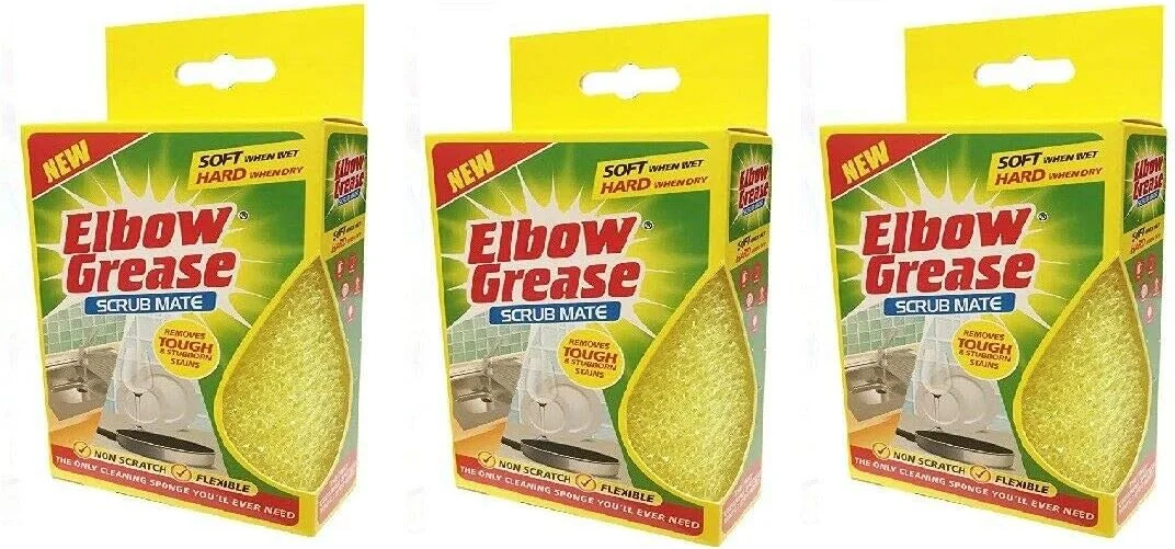 Elbow Grease Scrub Mate (سه بسته)
